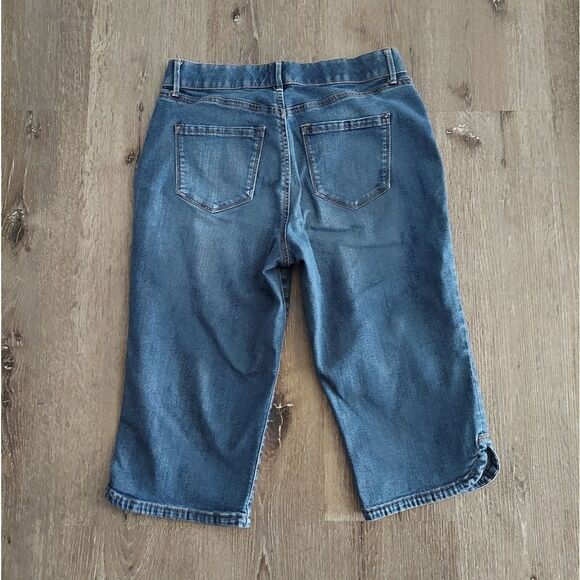 Gloria Vanderbilt Jeans Womens Size 8 Denim Stretch Skimmer Slimming - Picture 3 of 7